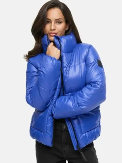 Navahoo Jacken & Westen*Damen Kurzjacke - Eispracht 14 blau uni