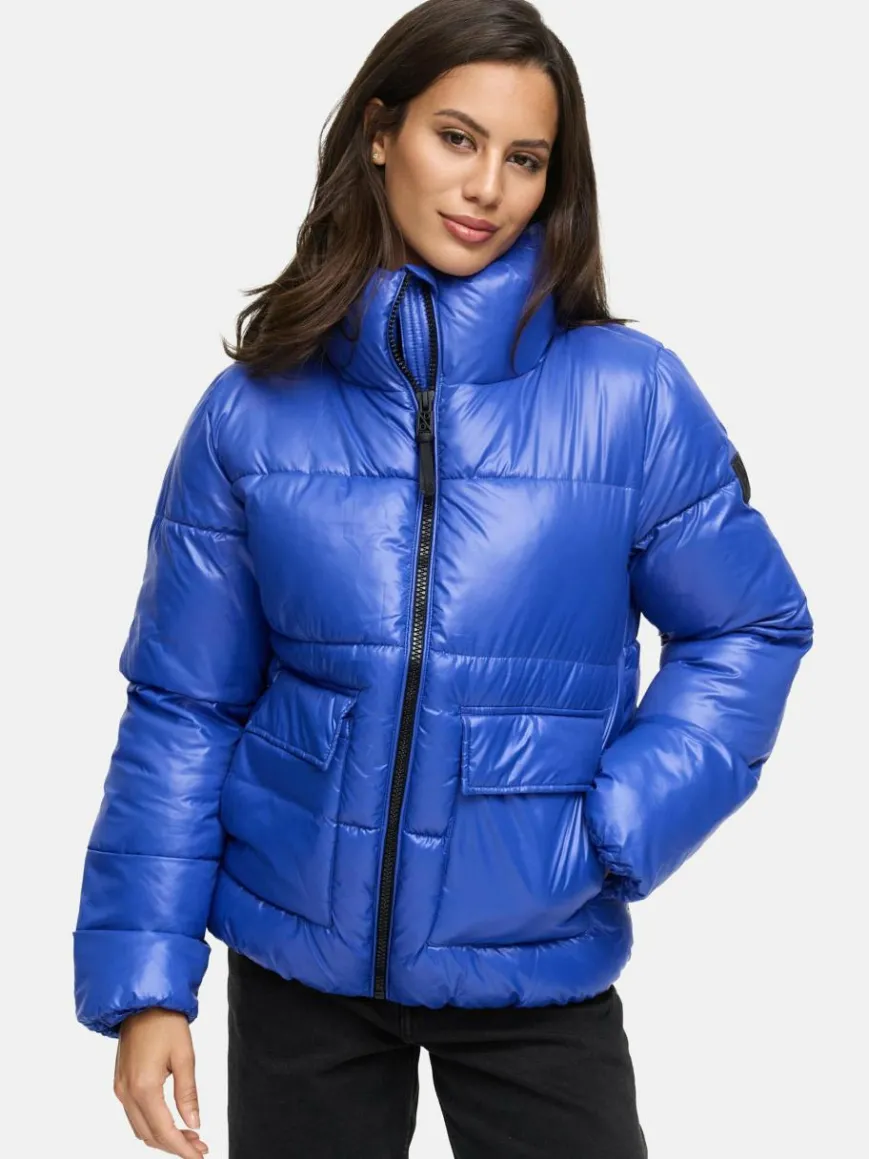 Navahoo Jacken & Westen*Damen Kurzjacke - Eispracht 14 blau uni