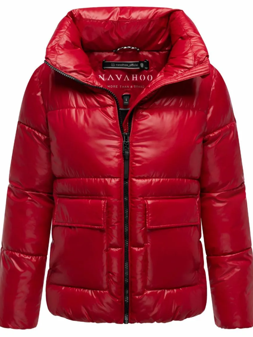 Navahoo Jacken & Westen*Damen Kurzjacke - Eispracht 14 rot uni