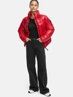 Navahoo Jacken & Westen*Damen Kurzjacke - Eispracht 14 rot uni