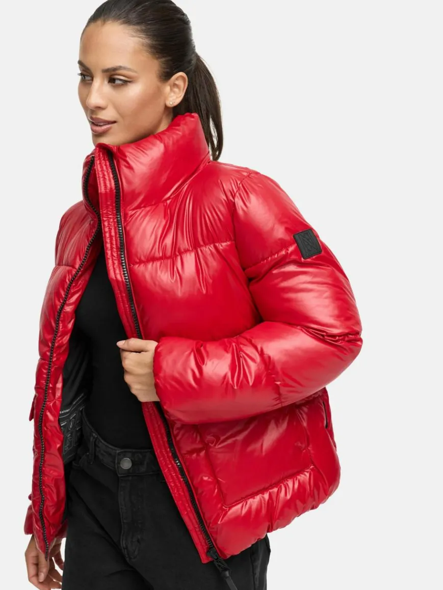 Navahoo Jacken & Westen*Damen Kurzjacke - Eispracht 14 rot uni
