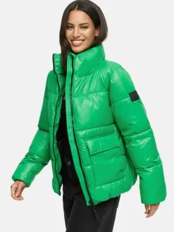 Navahoo Jacken & Westen*Damen Kurzjacke - Eispracht 14 grün uni