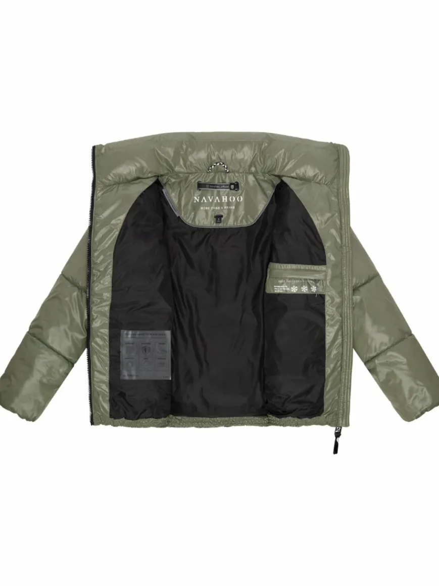 Navahoo Jacken & Westen*Damen Kurzjacke - Eispracht 14 oliv uni