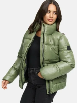 Navahoo Jacken & Westen*Damen Kurzjacke - Eispracht 14 oliv uni