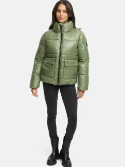 Navahoo Jacken & Westen*Damen Kurzjacke - Eispracht 14 oliv uni