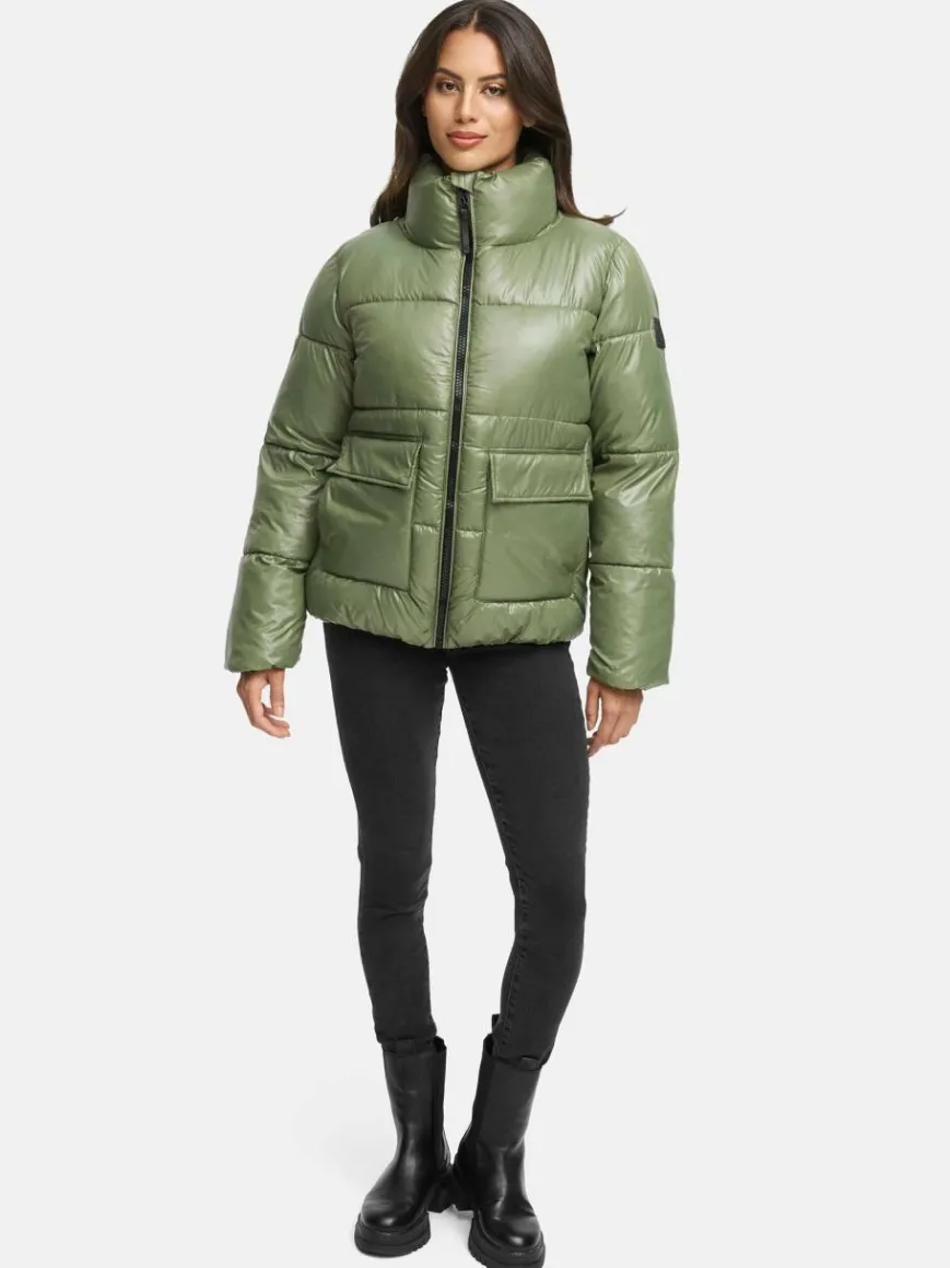 Navahoo Jacken & Westen*Damen Kurzjacke - Eispracht 14 oliv uni