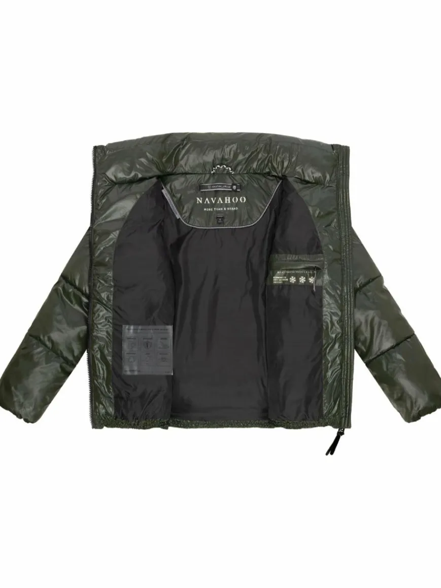 Navahoo Jacken & Westen*Damen Kurzjacke - Eispracht 14 oliv uni