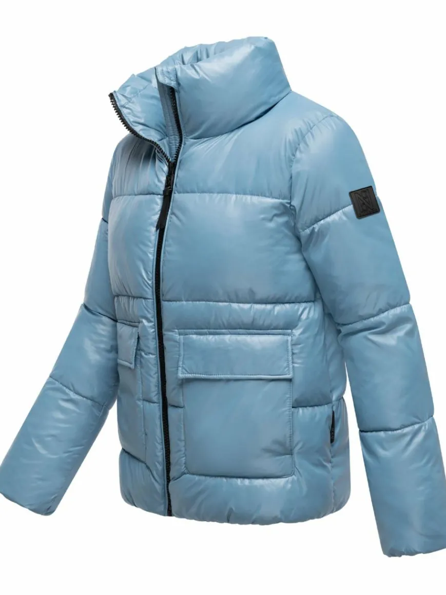 Navahoo Jacken & Westen*Damen Kurzjacke - Eispracht 14 blau uni