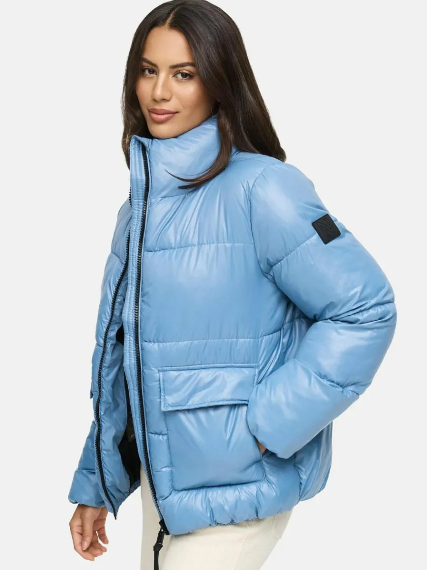 Navahoo Jacken & Westen*Damen Kurzjacke - Eispracht 14 blau uni