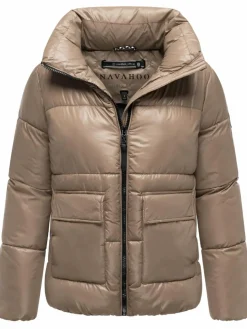 Navahoo Jacken & Westen*Damen Kurzjacke - Eispracht 14 taupe uni