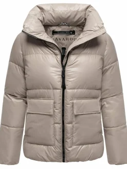 Navahoo Jacken & Westen*Damen Kurzjacke - Eispracht 14 taupe uni
