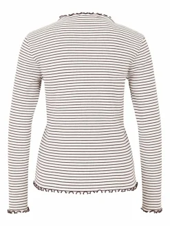 Cartoon Shirts & Tops*Damen Langarm-Shirt mehrfarbig gestreift
