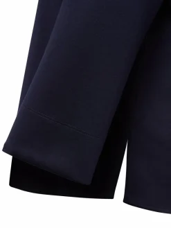 Rich & Royal Shirts & Tops*Damen Langarmshirt marine uni