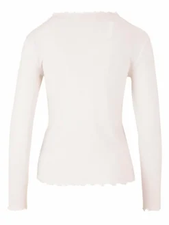 Cartoon Shirts & Tops*Damen Langarm-Shirt weiß uni