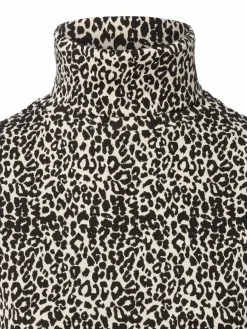 brookshire Pullover & Strickjacken|Shirts & Tops*Damen Langarmshirt schwarz beige gemustert