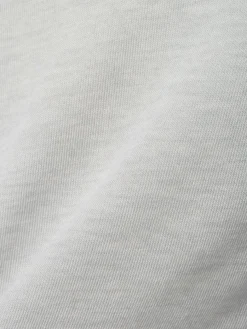 comma Shirts & Tops*Damen Langarmshirt mit Woll-Anteil hellgrau meliert