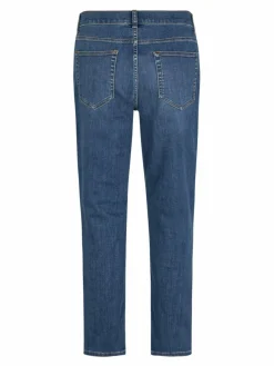 Masai Jeans*Damen Lange Boyfriend-Hose blau uni