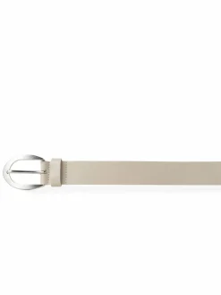 Vanzetti Gürtel*Damen Ledergürtel ecru uni