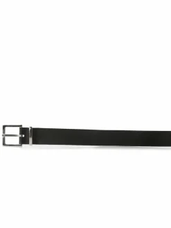 Vanzetti Gürtel*Damen Ledergürtel schwarz uni
