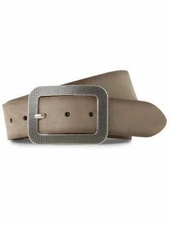 Vanzetti Gürtel*Damen Ledergürtel taupe uni