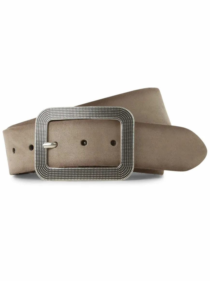 Vanzetti Gürtel*Damen Ledergürtel taupe uni
