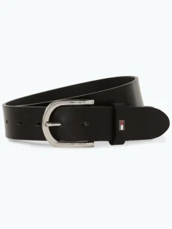 Tommy Hilfiger Gürtel*Damen Ledergürtel - New Danny marine uni