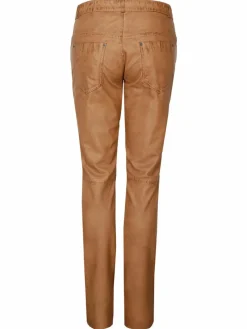 JCC Hosen*Damen Lederhose camel uni
