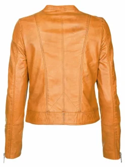 Maze Jacken & Westen*Damen Lederjacke cognac uni