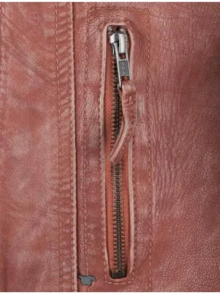 Mustang Jacken & Westen*Damen Lederjacke braun uni