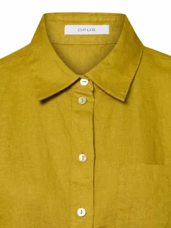 Opus Blusen*Damen Leinenbluse mais uni