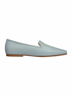 Henry Stevens Slipper*Damen Loafer – Audrey HVL blau uni