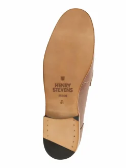 Henry Stevens Slipper*Damen Loafer – Lee PL braun uni