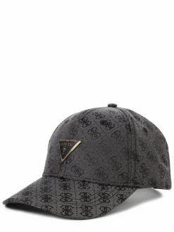 GUESS Mützen & Hüte*Damen Logo-Cap anthrazit gemustert