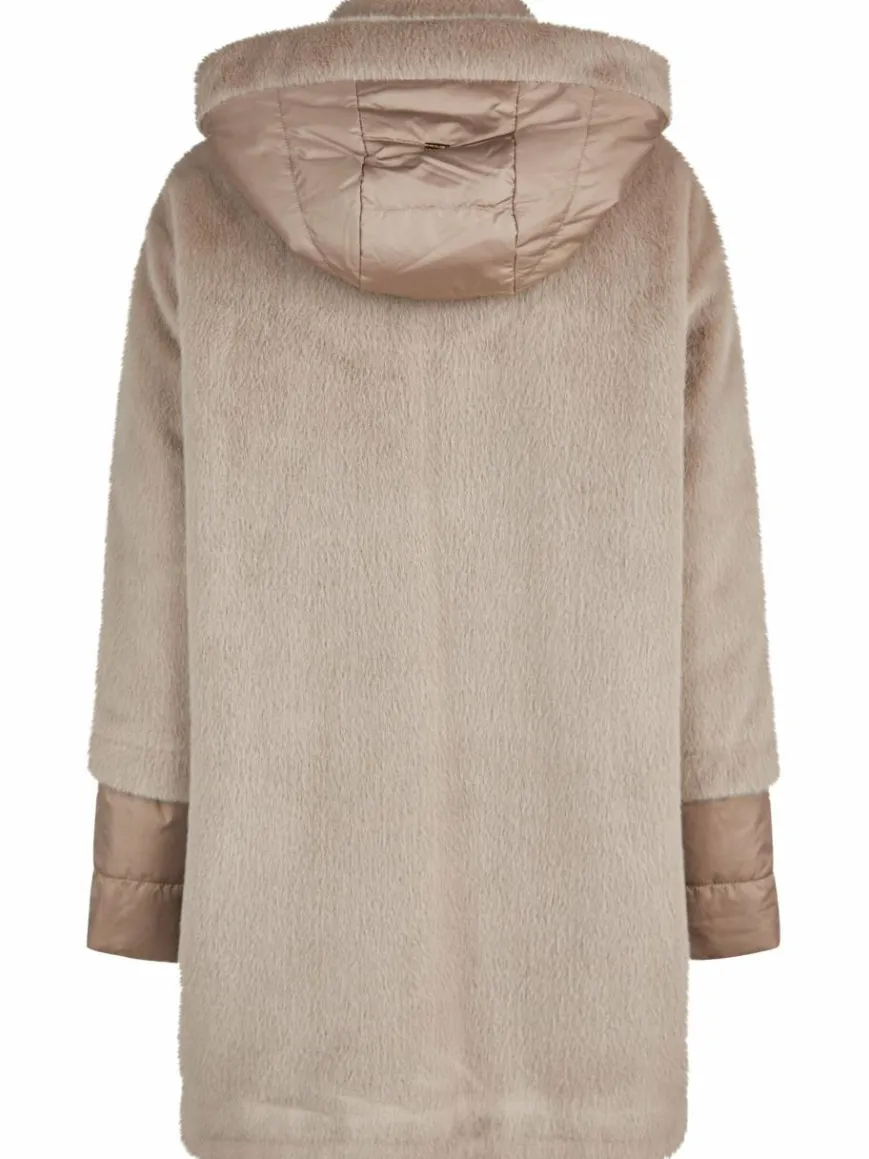 White Label Jacken & Westen*Damen Longjacke taupe uni