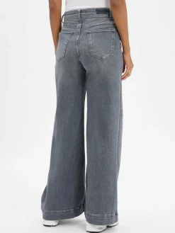 Rich & Royal Jeans*Damen Marlene Jeans grau uni