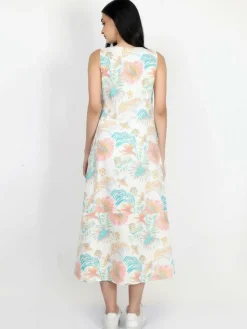 Vicci Germany Kleider*Damen Maxikleid mehrfarbig bedruckt