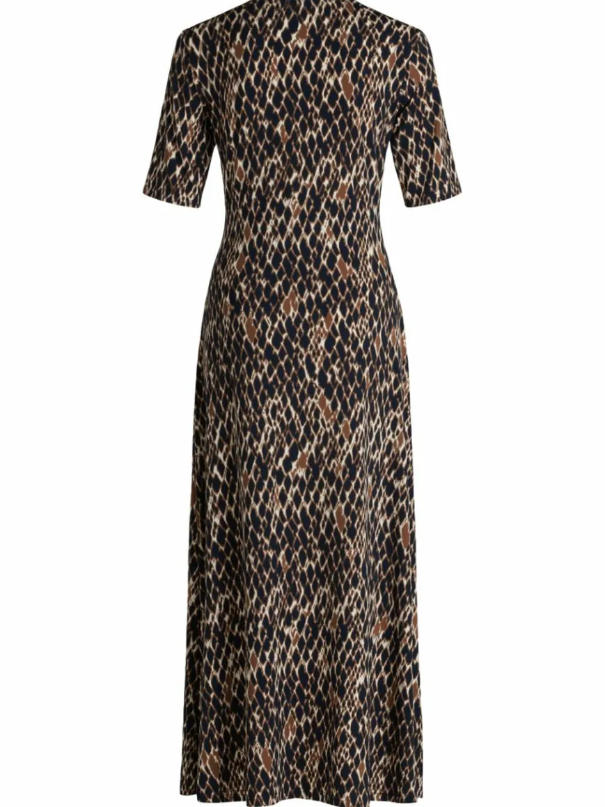 Betty Barclay Kleider*Damen Maxikleid marine mehrfarbig gemustert