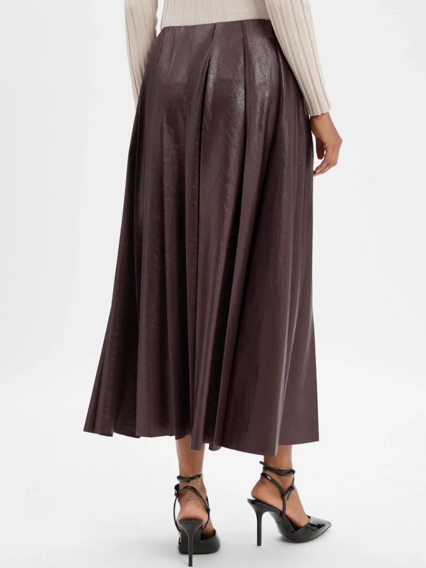 Marc Cain Collections Röcke*Damen Midirock schoko uni