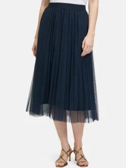 Betty & Co Röcke*Damen Midirock marine royal uni