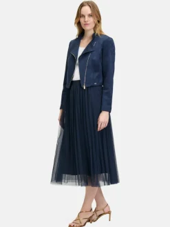 Betty & Co Röcke*Damen Midirock marine royal uni