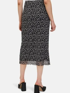 Cartoon Röcke*Damen Midirock mehrfarbig gepunktet