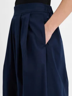 More & More Röcke*Damen Midirock marine uni