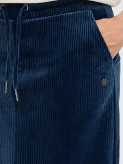 OXMO Röcke*Damen Midirock - OXEBBA blau uni