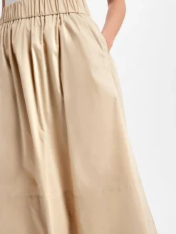 Neo Noir Röcke*Damen Midirock - Yara sand uni