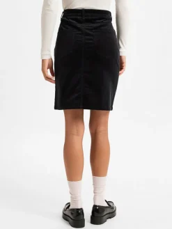 Marie Lund Röcke*Damen Minirock schwarz uni