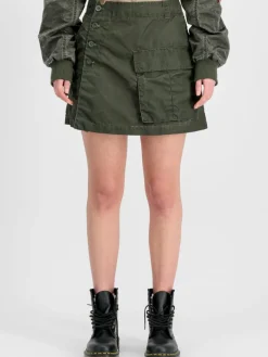 Alpha Industries Röcke*Damen Minirock oliv uni