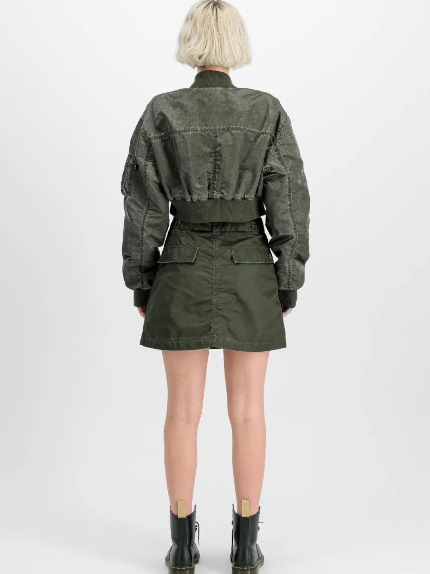 Alpha Industries Röcke*Damen Minirock oliv uni