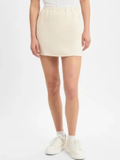 american vintage Röcke*Damen Minirock sand meliert