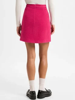 Marie Lund Röcke*Damen Minirock fuchsia uni