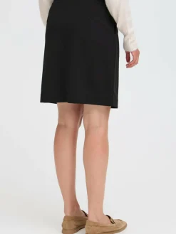 OXMO Röcke*Damen Minirock - BMMTAYRA SKIRT schwarz uni